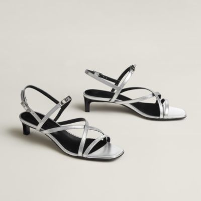 ミューズ - グレー - レディースサンダル | Hermès - エルメス-公式サイト